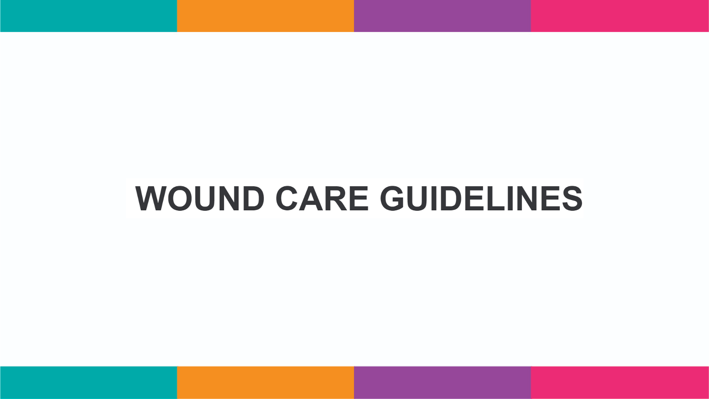 Wound care Guidelines